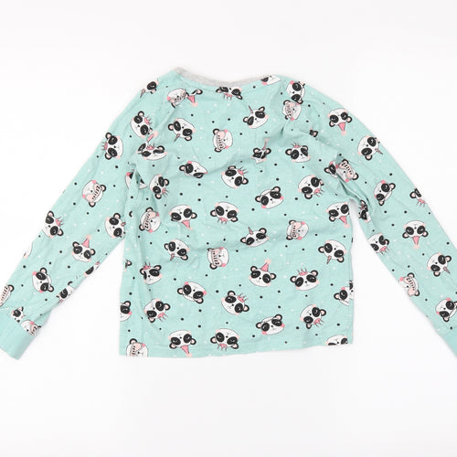 TU Girls Blue   Basic T-Shirt Size 8-9 Years