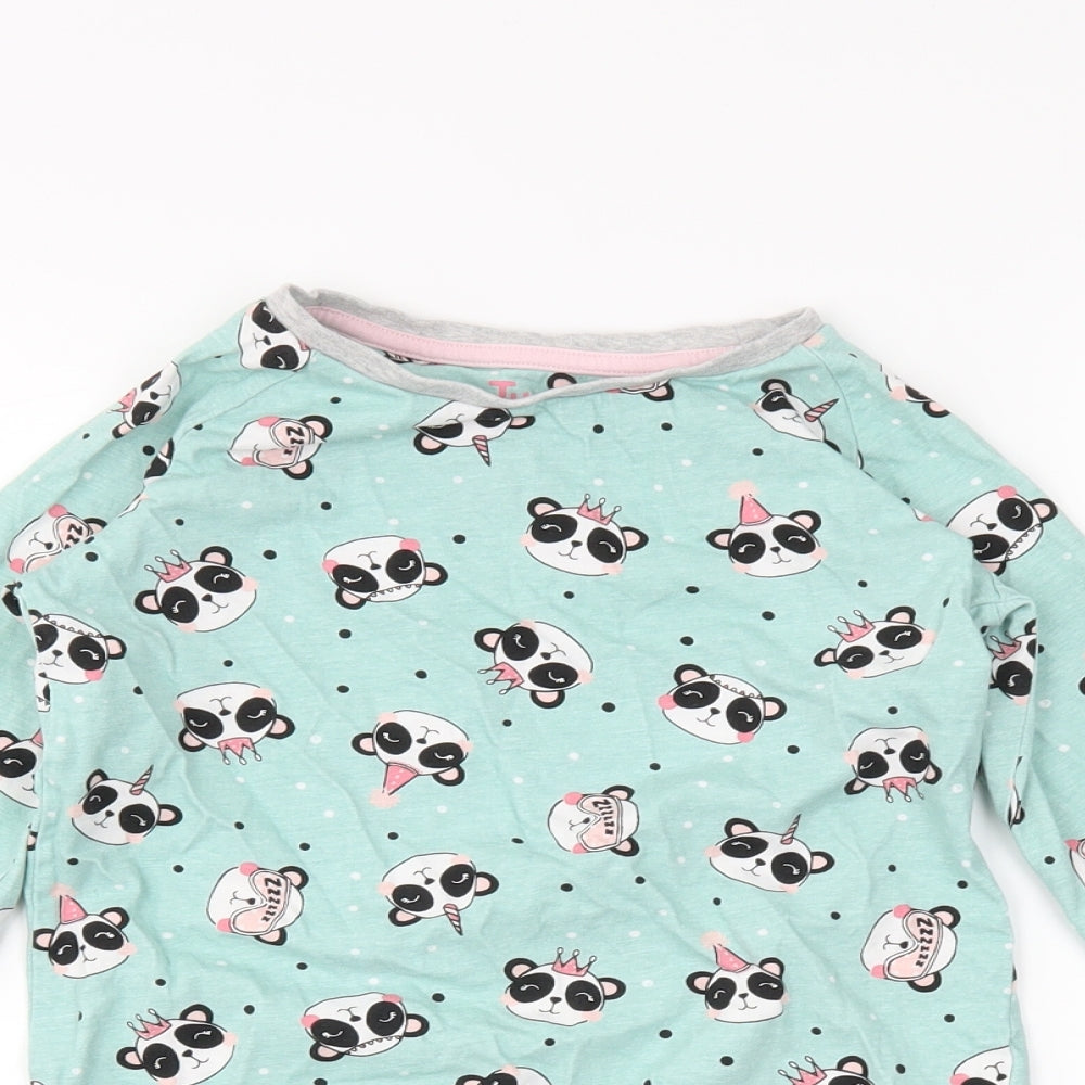 TU Girls Blue   Basic T-Shirt Size 8-9 Years