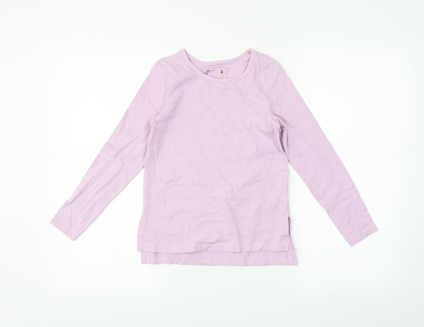 TU Girls Purple   Basic T-Shirt Size 8 Years