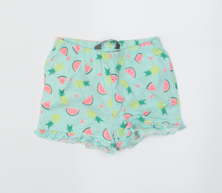 Primark Girls Blue Cropped Trousers Size 12-18 Months