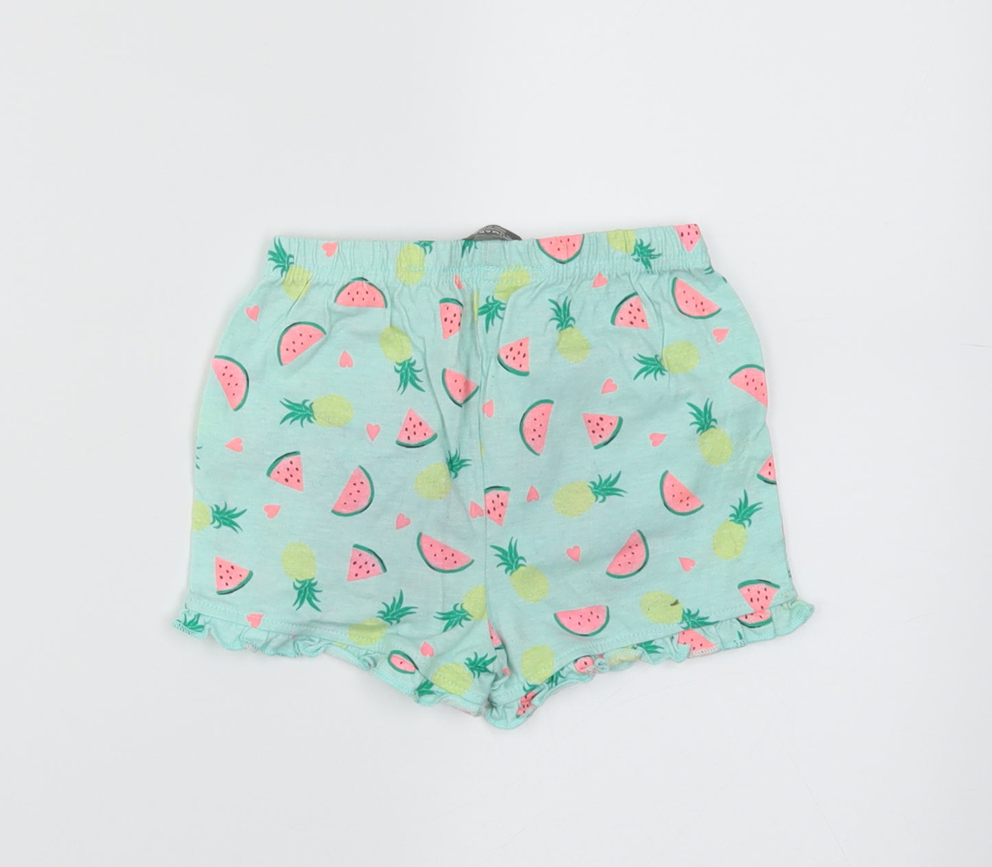 Primark Girls Blue   Cropped Trousers Size 12-18 Months