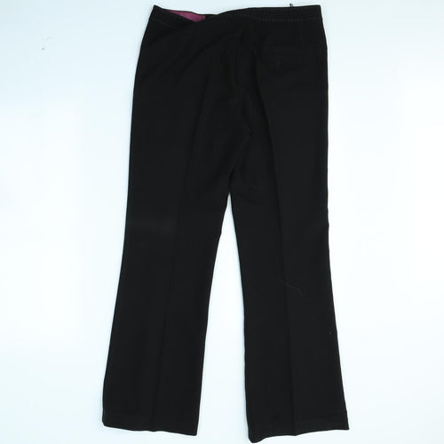 George Womens Black   Dress Pants Trousers Size 10 L30 in