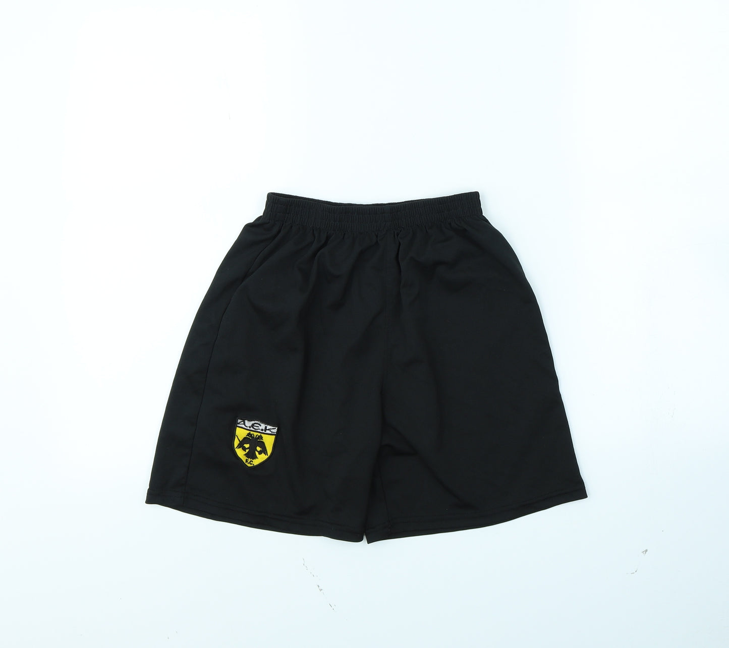 Preworn Boys Black   Bermuda Shorts Size 10 Years - AEK
