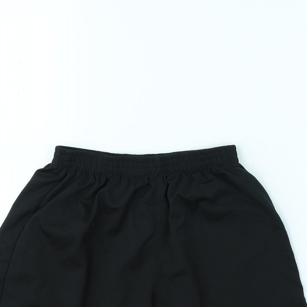Preworn Boys Black   Bermuda Shorts Size 10 Years - AEK