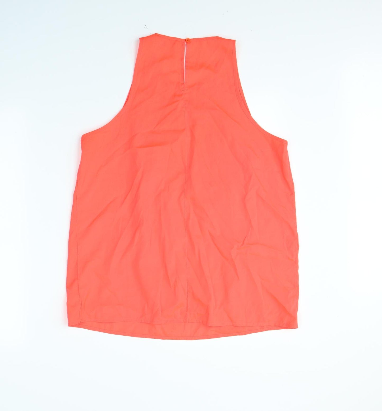 Peacocks Womens Orange   Basic Tank Size 16