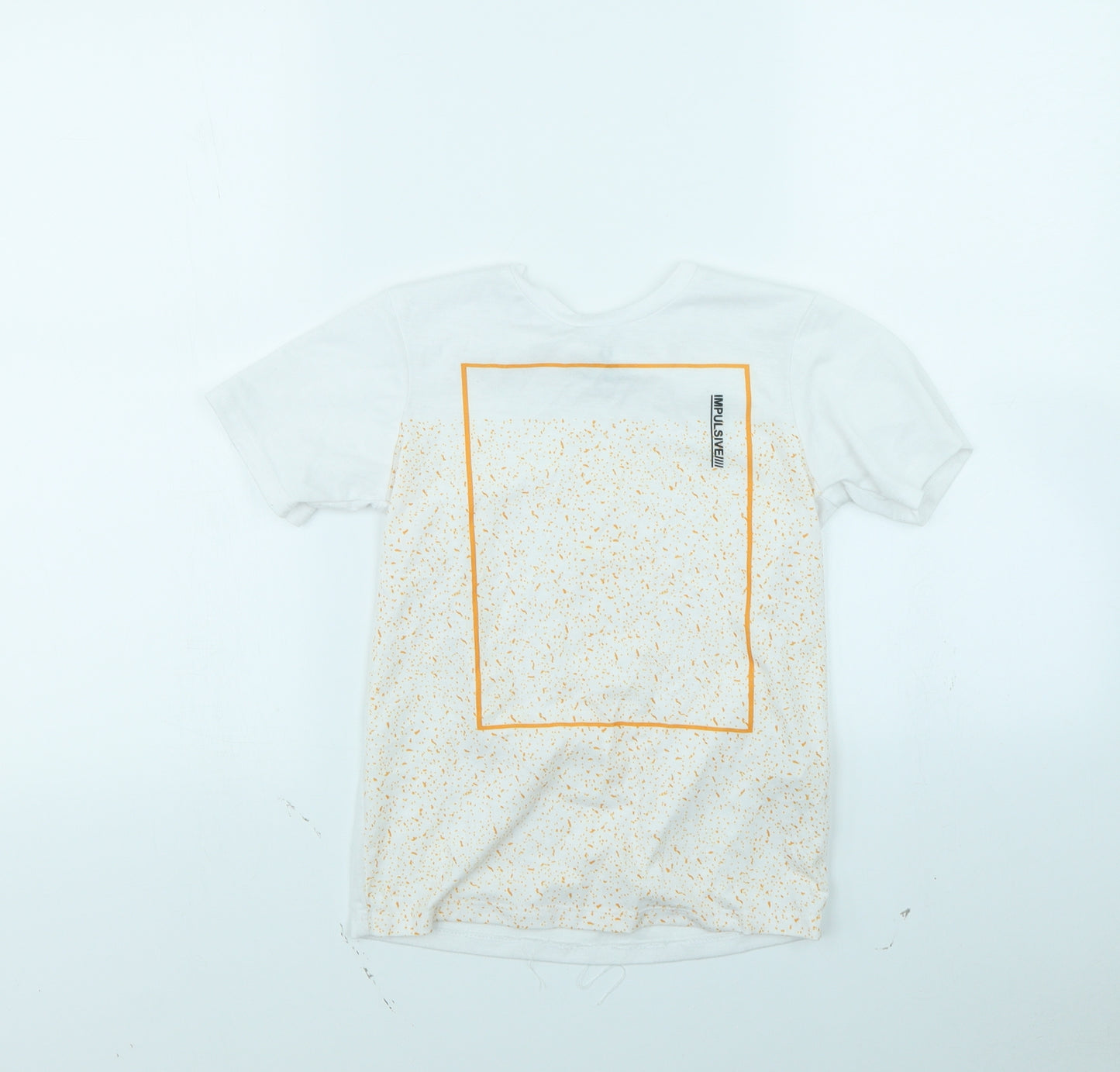 River Island Boys White   Basic T-Shirt Size 5 Years