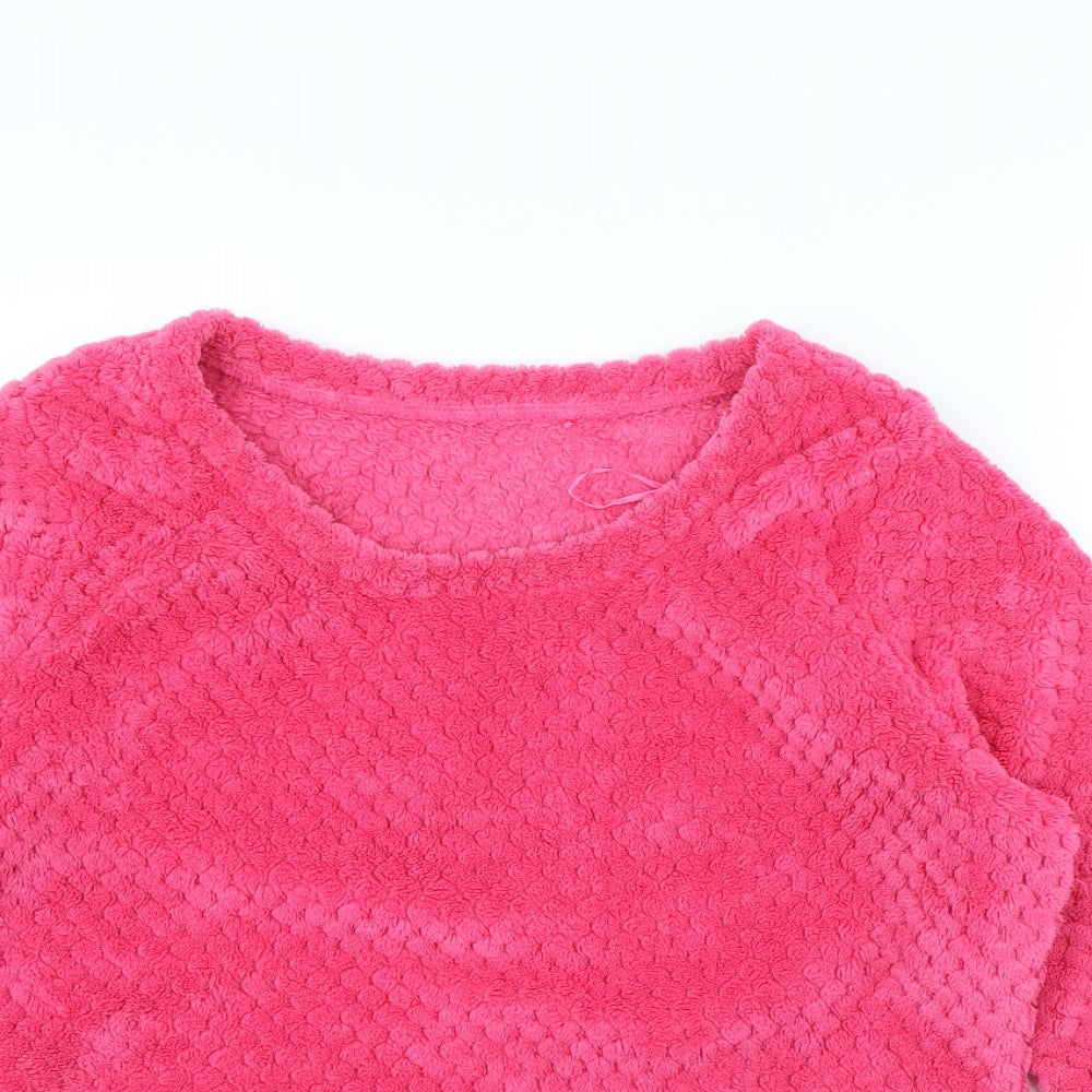 George Womens Pink Solid   Pyjama Top Size 16
