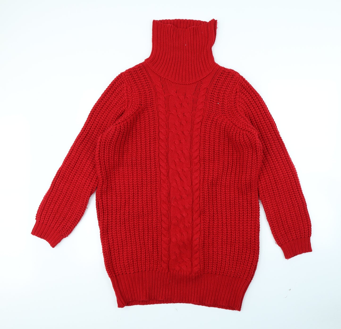 Papaya Womens Red   Pullover Jumper Size M