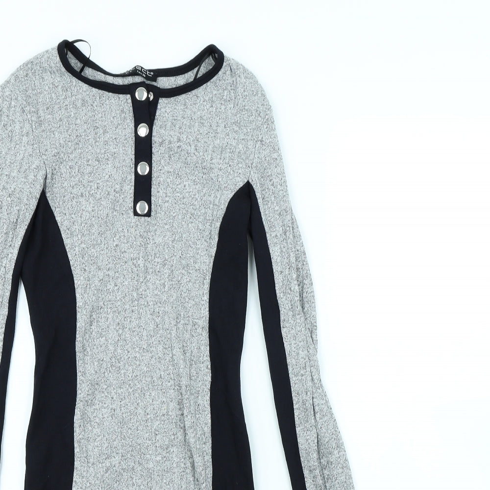 Select Womens Grey   Bodycon  Size 8