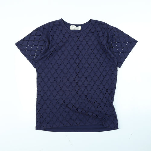 Preworn Womens Purple   Basic T-Shirt Size S