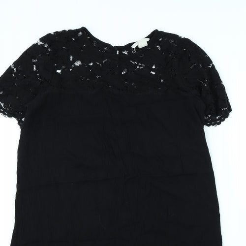 H&M Womens Black   Mini  Size 10