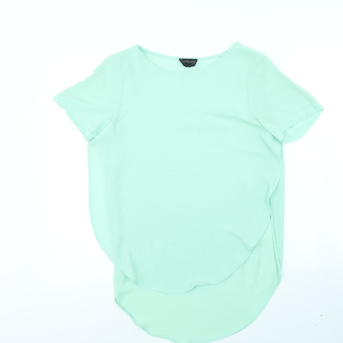 Topshop Womens Green   Basic Tank Size 6