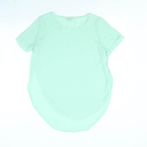 Topshop Womens Green   Basic Tank Size 6