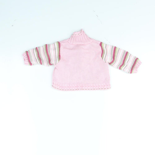 Preworn Girls Pink   Jacket  Size 0-3 Months