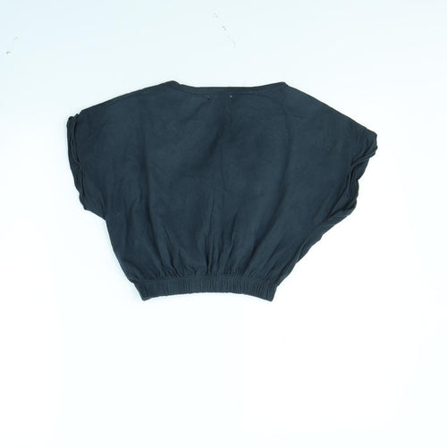 Soulcal & co Womens Blue   Cropped T-Shirt Size 8