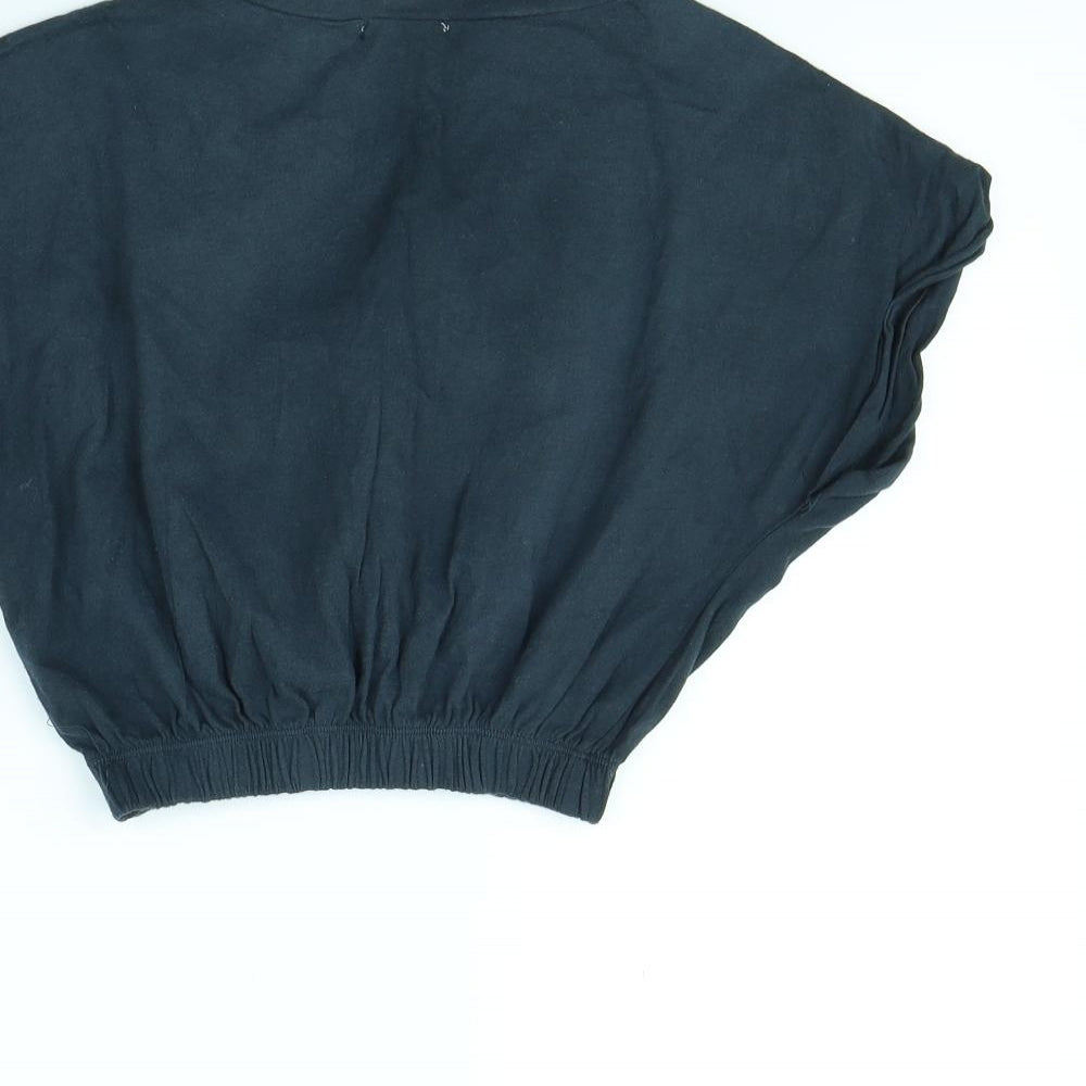 Soulcal & co Womens Blue   Cropped T-Shirt Size 8