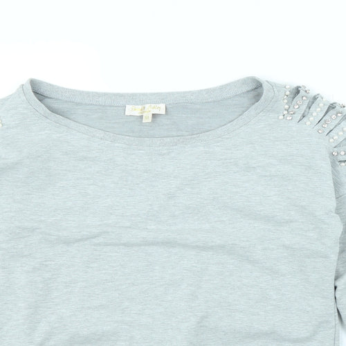 Emma & Ashley Womens Grey   Pullover Jumper Size M