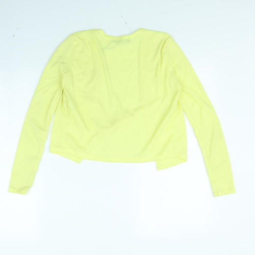 pretty little thing Womens Yellow   Jacket  Size 8