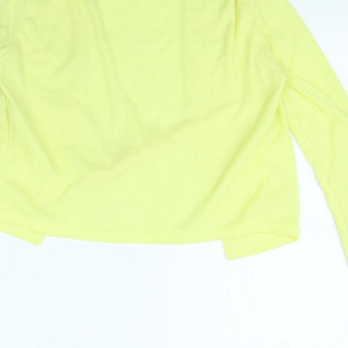 pretty little thing Womens Yellow   Jacket  Size 8
