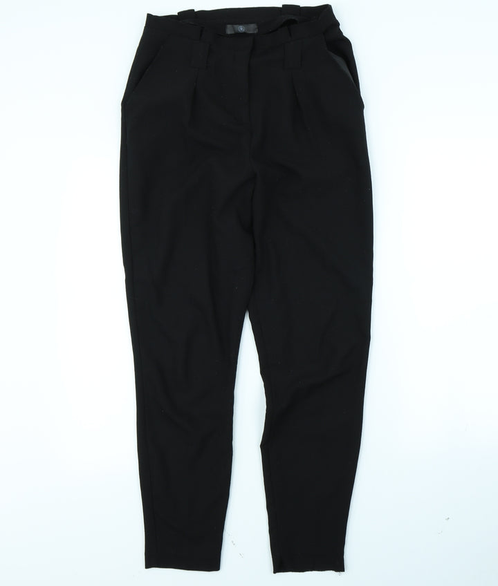 Missguided Womens Black Dress Pants Trousers Size 10 L30 in