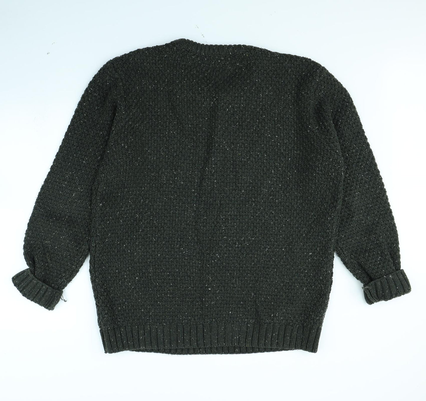 F&F Mens Green   Pullover Jumper Size XL