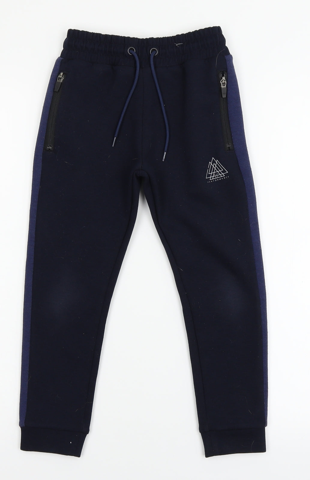NEXT Boys Black   Jogger Trousers Size 6 Years - zipped pockets