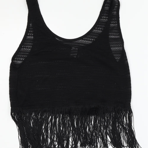 H&M Womens Black   Vest Jumper Size S