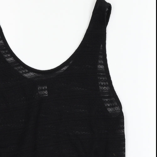 H&M Womens Black   Vest Jumper Size S