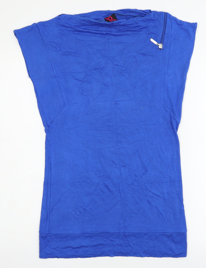 TG Womens Blue   Shift  Size 12  - zip shoulder