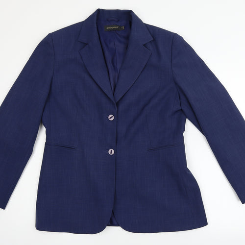 Atmosphere Womens Blue   Jacket Suit Jacket Size 14