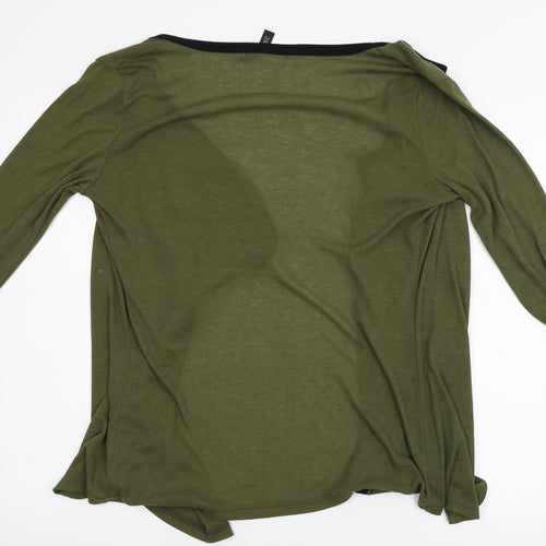 Zanzea Womens Green   Cardigan Jumper Size 2XL