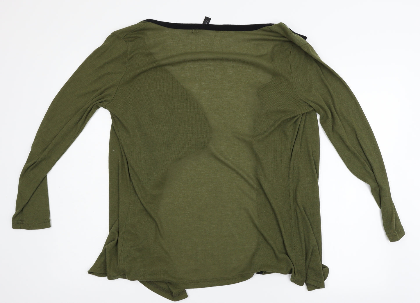 Zanzea Womens Green   Cardigan Jumper Size 2XL