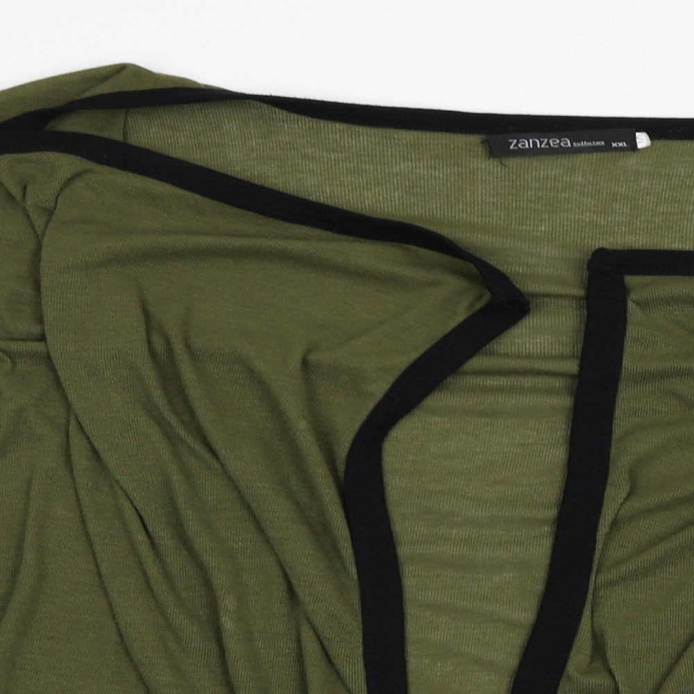 Zanzea Womens Green   Cardigan Jumper Size 2XL