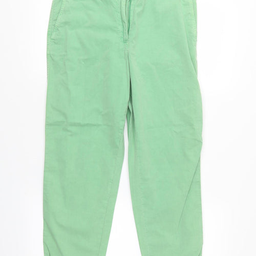 M&S Womens Green   Cropped Jeans Size 10 L25 in