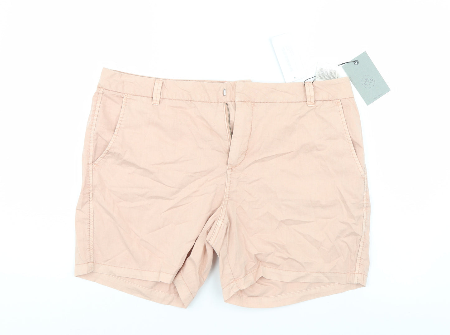 VERO MODA Womens Pink   Chino Shorts Size XL