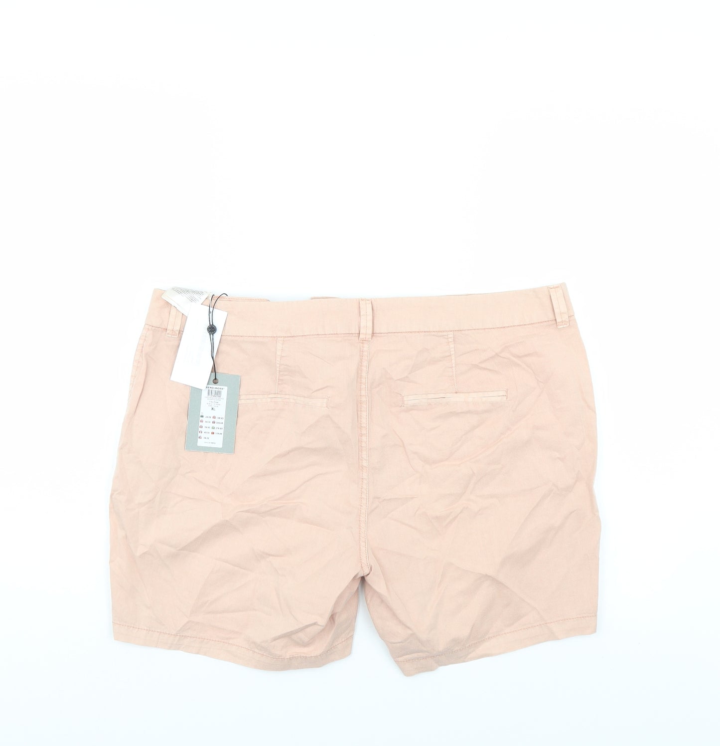 VERO MODA Womens Pink   Chino Shorts Size XL