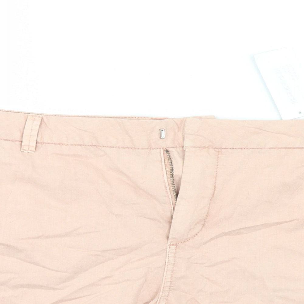 VERO MODA Womens Pink   Chino Shorts Size XL