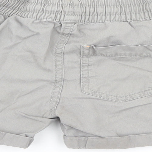 F&F Boys Grey   Cargo Trousers Size 12-18 Months