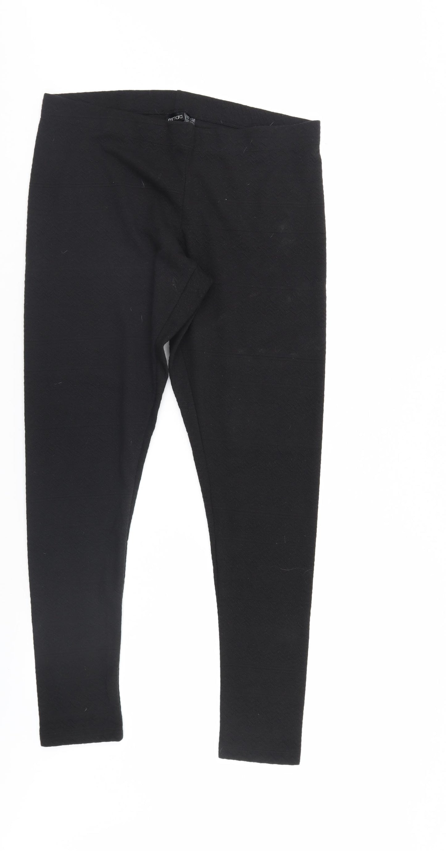 ESMARA Womens Black    Leggings Size 18 L30 in