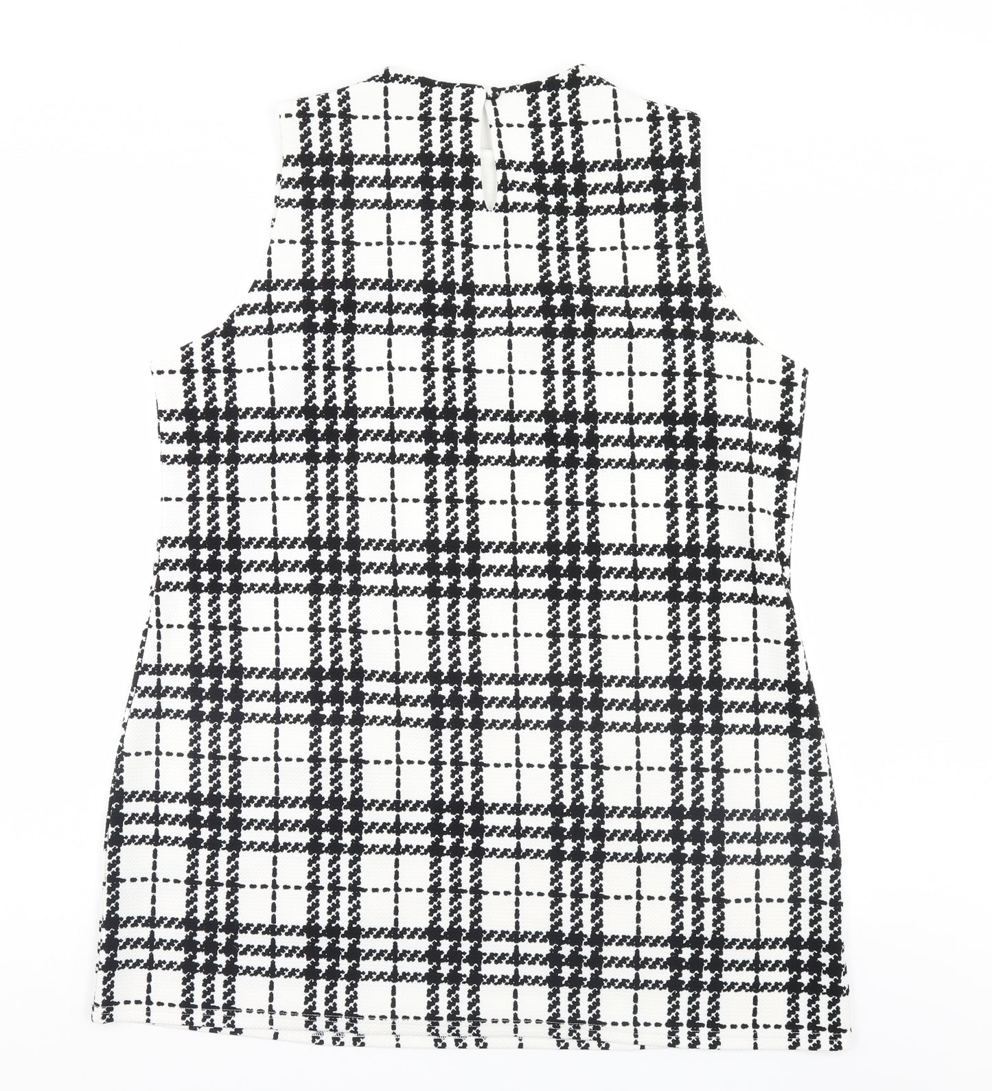 Dorothy Perkins Womens Multicoloured Check  Pinafore/Dungaree Dress  Size 20