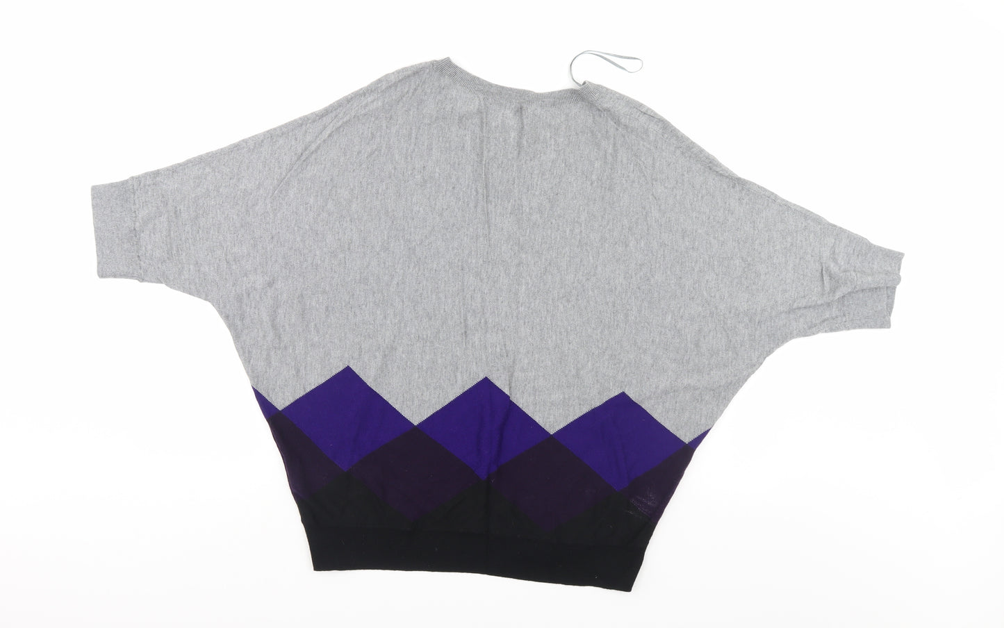 phaze 8 Womens Multicoloured   Pullover Jumper Size L  - Batwing