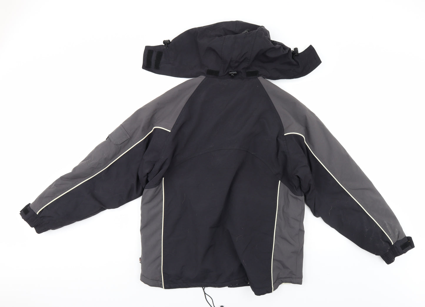 Tresspass Mens Black   Quilted Coat Size M