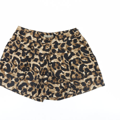 Atmosphere Womens Multicoloured Animal Print  Boyfriend Shorts Size 12