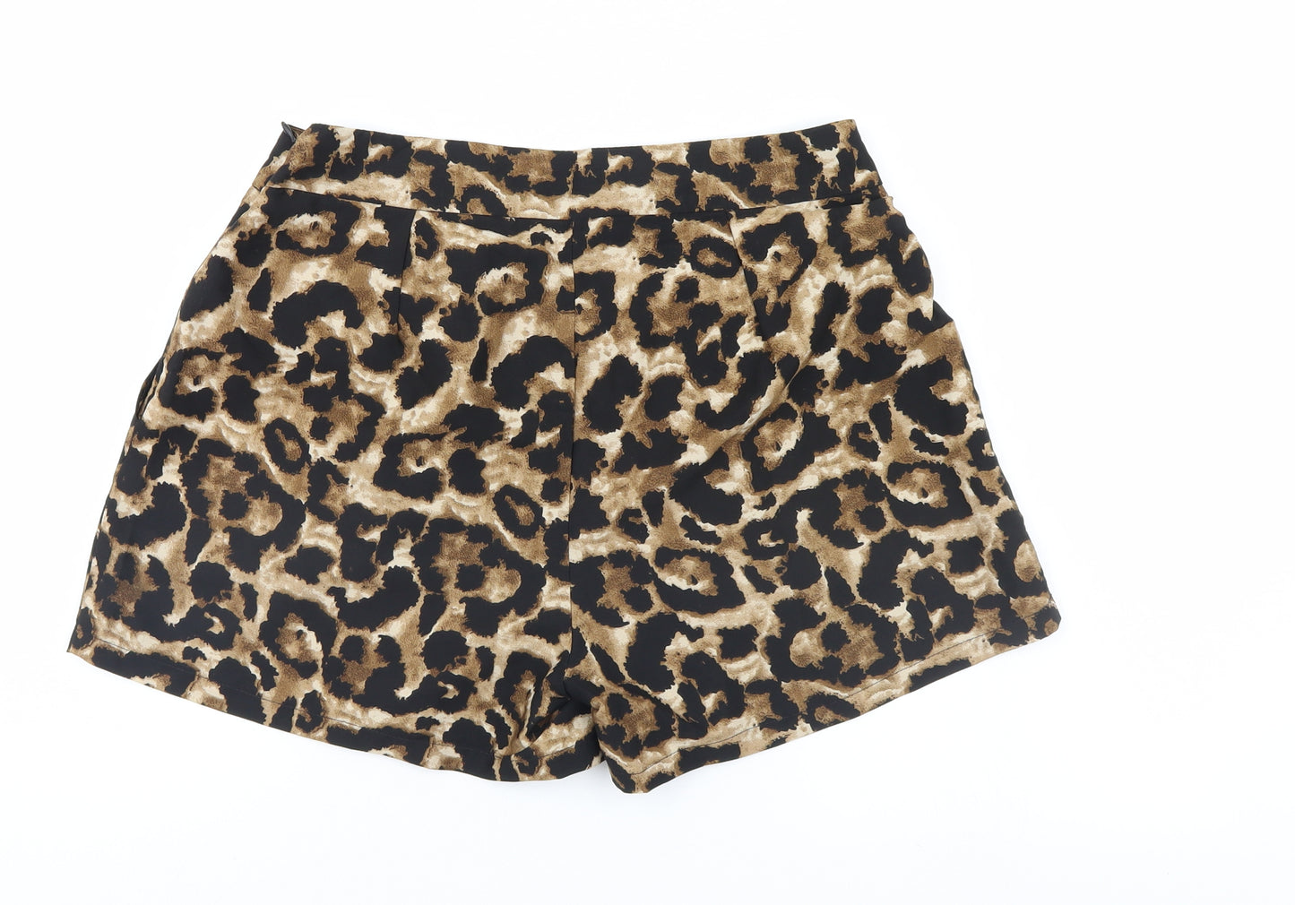 Atmosphere Womens Multicoloured Animal Print  Boyfriend Shorts Size 12