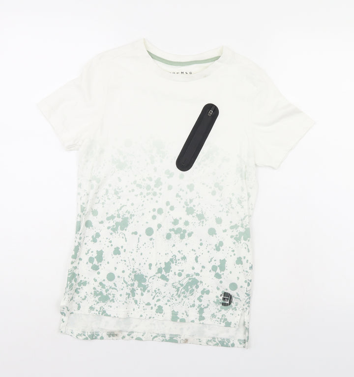 Nutmeg Boys Multicoloured Basic T-Shirt Size 10-11 Years