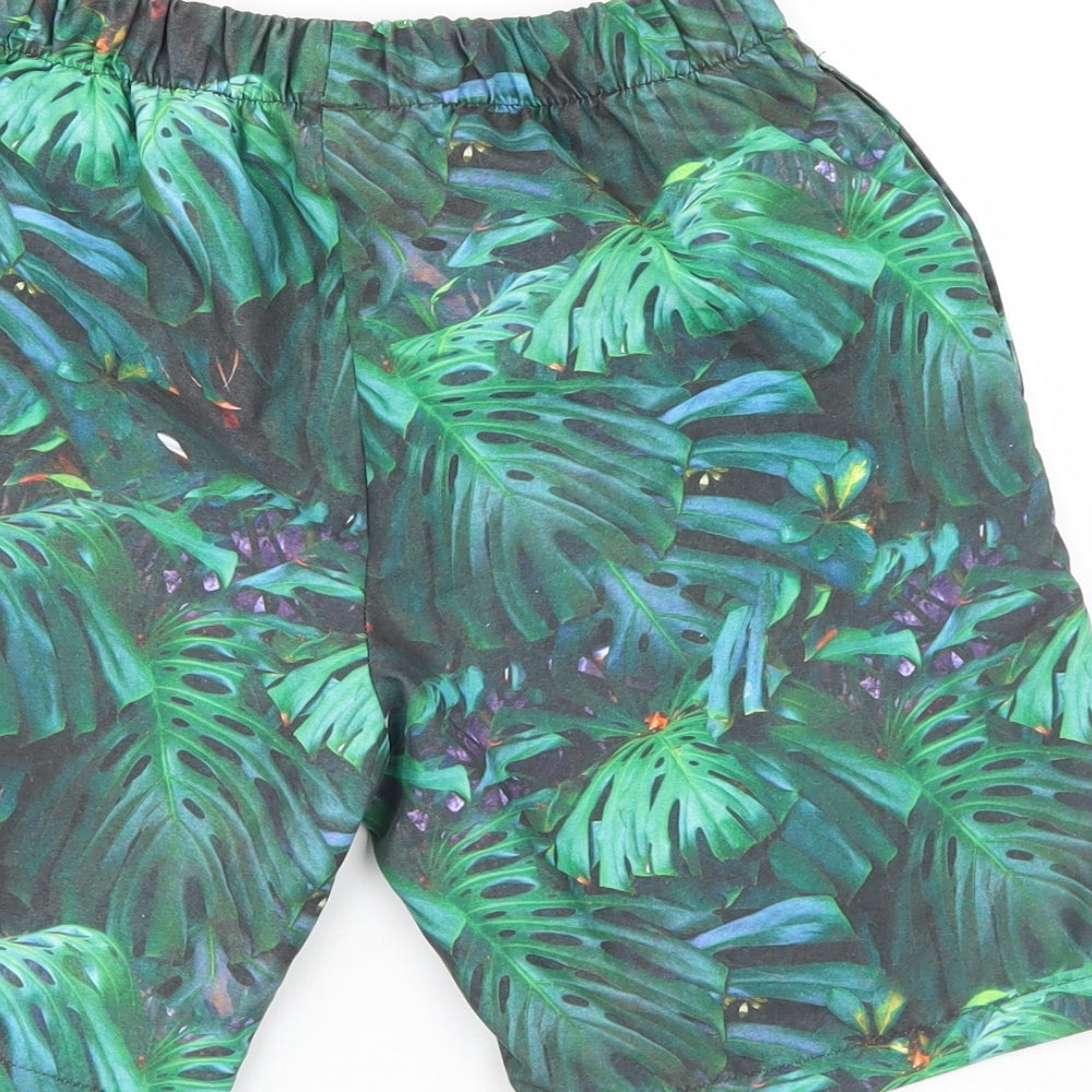 Hype Kids Boys Multicoloured Floral  Bermuda Shorts Size 13 Years