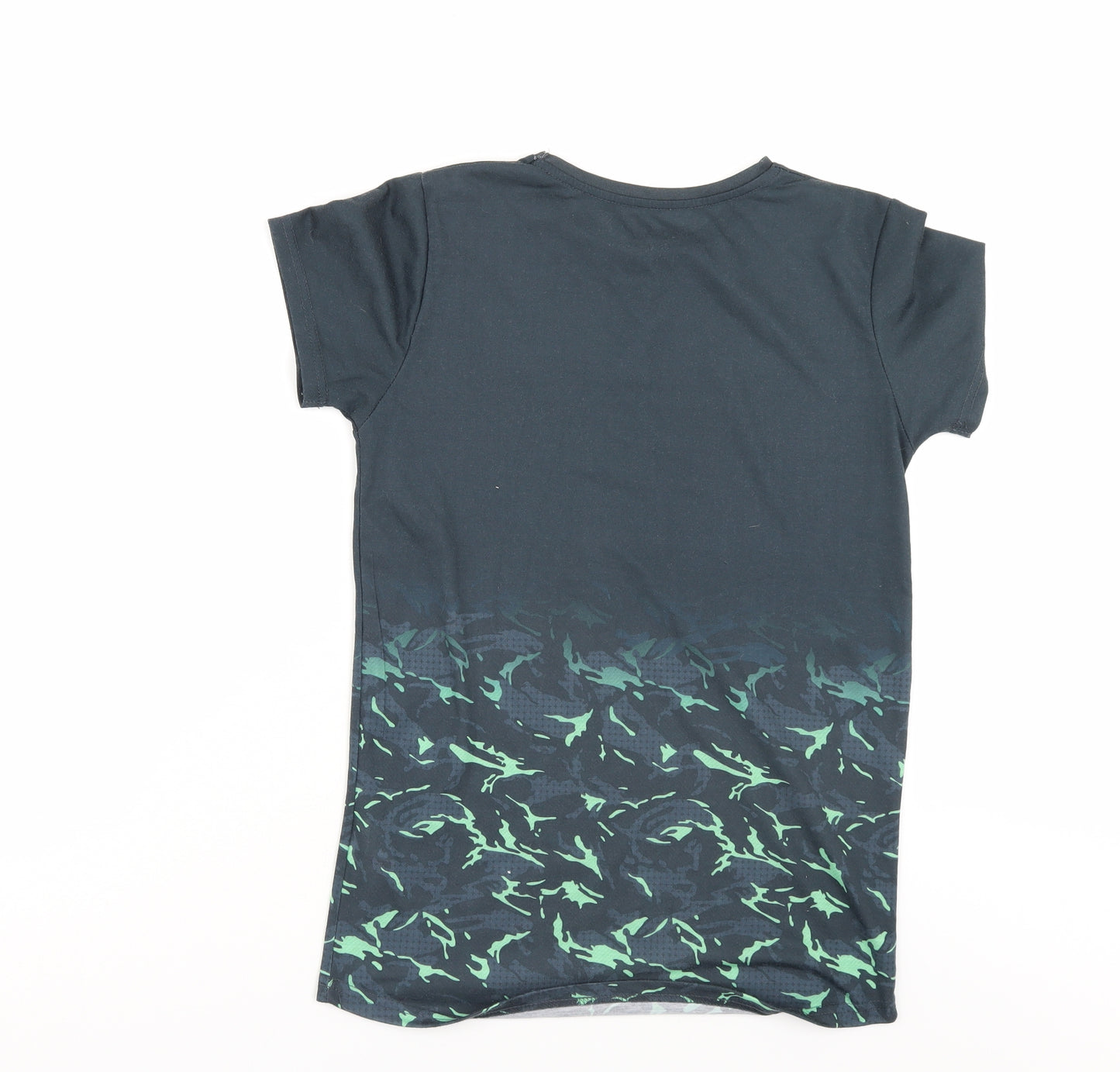 Rebel Boys Multicoloured Camouflage  Basic T-Shirt Size 12-13 Years