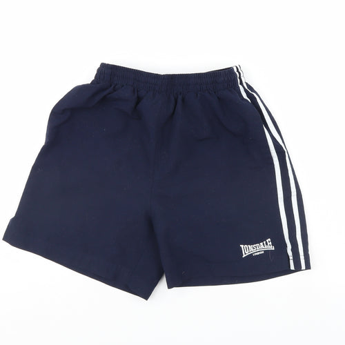 Lonsdale Mens Blue   Sweat Shorts