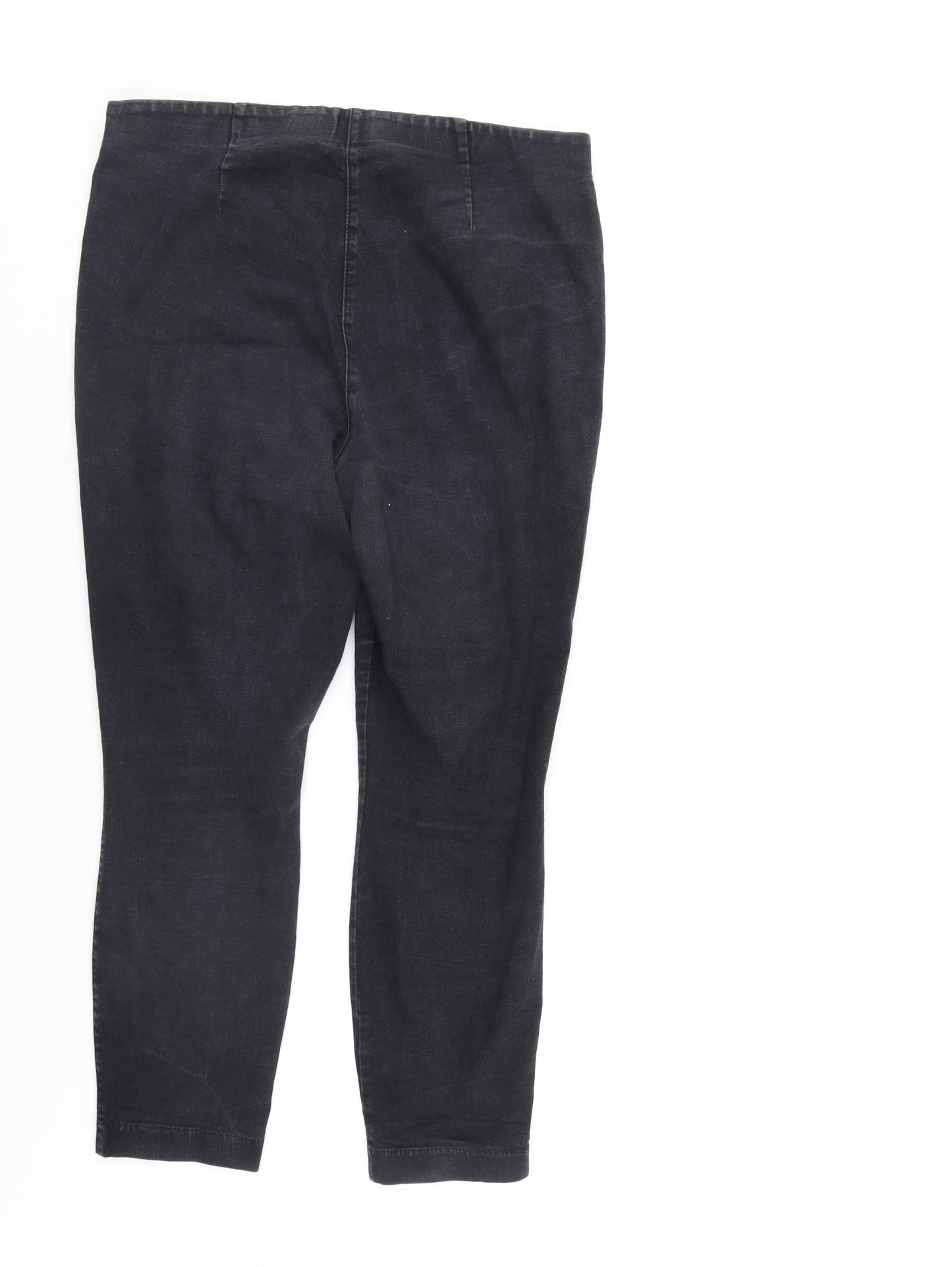 Preworn Womens Black   Jegging Jeans Size 34 in L26 in
