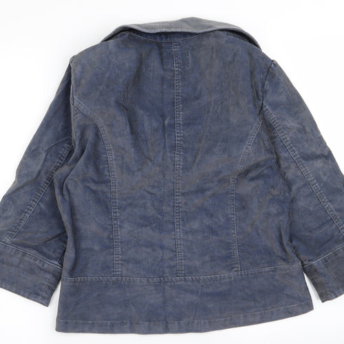 peruna Womens Blue   Jacket  Size 16
